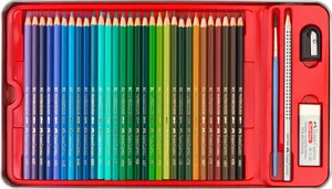 Pastelka akvarelová, dárkový box 60ks Faber Castell (115964)